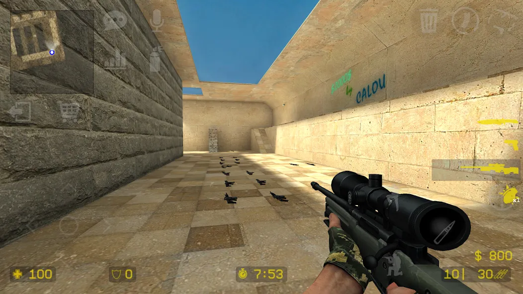 Counter Shot: Source [MOD: разблокированы все оружие и карты] — Скачать бесплатно (APK) — скриншот 3