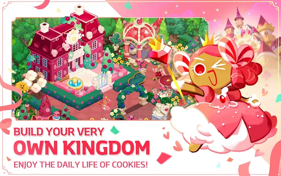 Скачать взлом CookieRun: Kingdom [MOD: безлимитные ресурсы и кристаллы] — скриншот 4