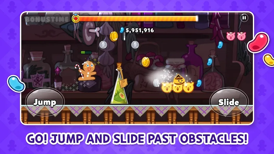 CookieRun: OvenBreak [MOD: безлимитные кристаллы и энергия] (Бесплатно / APK) — скриншот 1