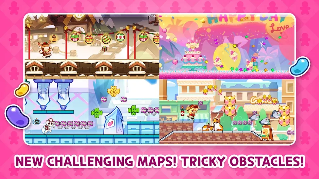 CookieRun: OvenBreak [MOD: безлимитные кристаллы и энергия] (Бесплатно / APK) — скриншот 2