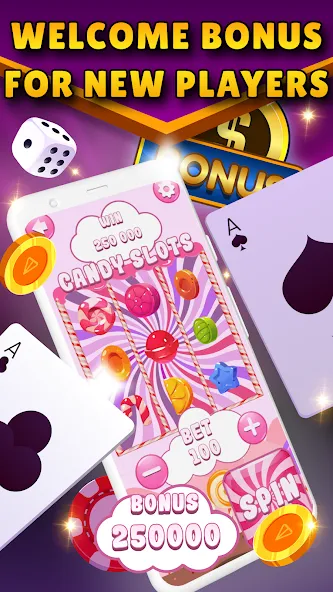 Скачать Slot Machines: Casino Slots [MOD: безлимитные монеты и бонусы] — скриншот 2