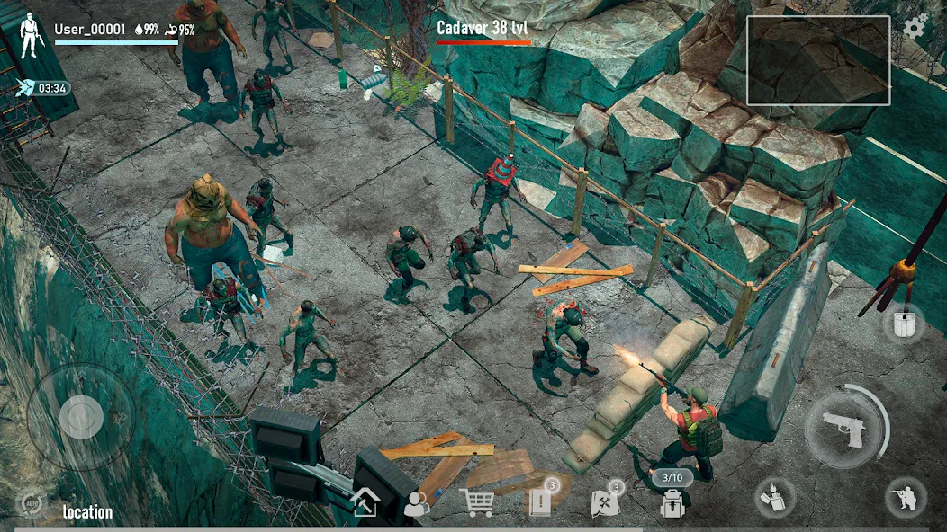 Скачать Dead God Land: Survival Games [MOD: безлимитные ресурсы и мощное оружие] на телефон — скриншот 5