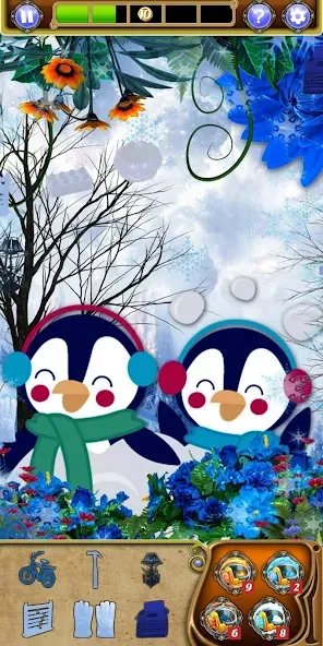Hidden Object: Winter Wonder [MOD: безлимитные подсказки и открыты все сцены] (Бесплатно / APK) — скриншот 1