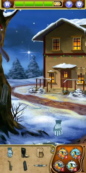Hidden Object: Winter Wonder [MOD: безлимитные подсказки и открыты все сцены] (Бесплатно / APK) — скриншот 3