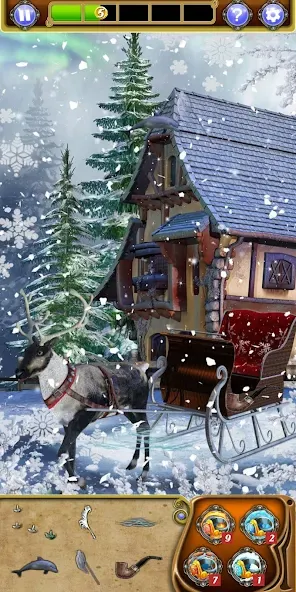 Hidden Object: Winter Wonder [MOD: безлимитные подсказки и открыты все сцены] (Бесплатно / APK) — скриншот 5