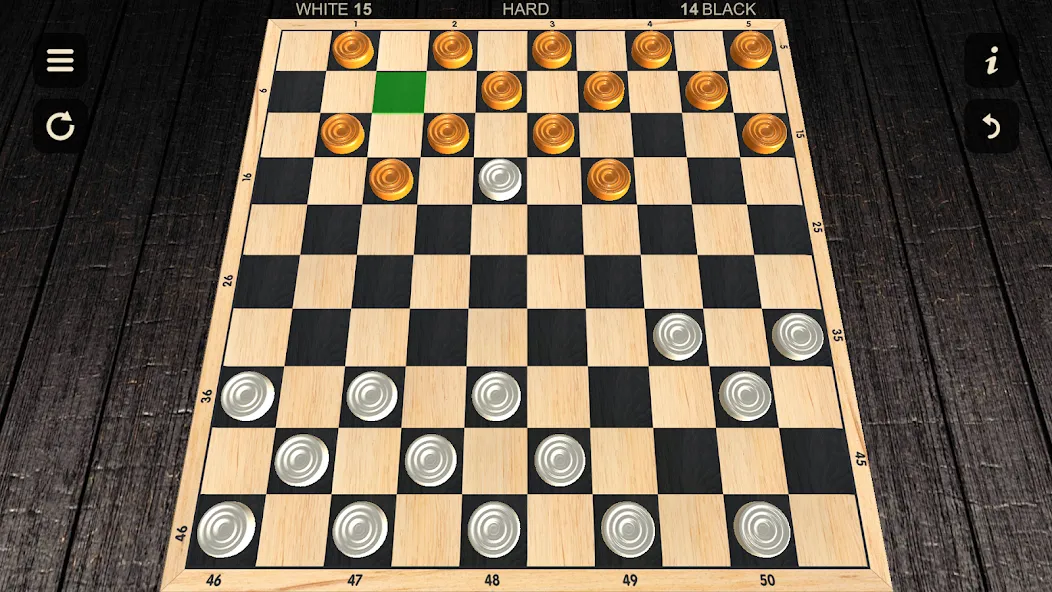 Скачать Checkers - Two player [MOD: игра вдвоём без ограничений] — скриншот 2
