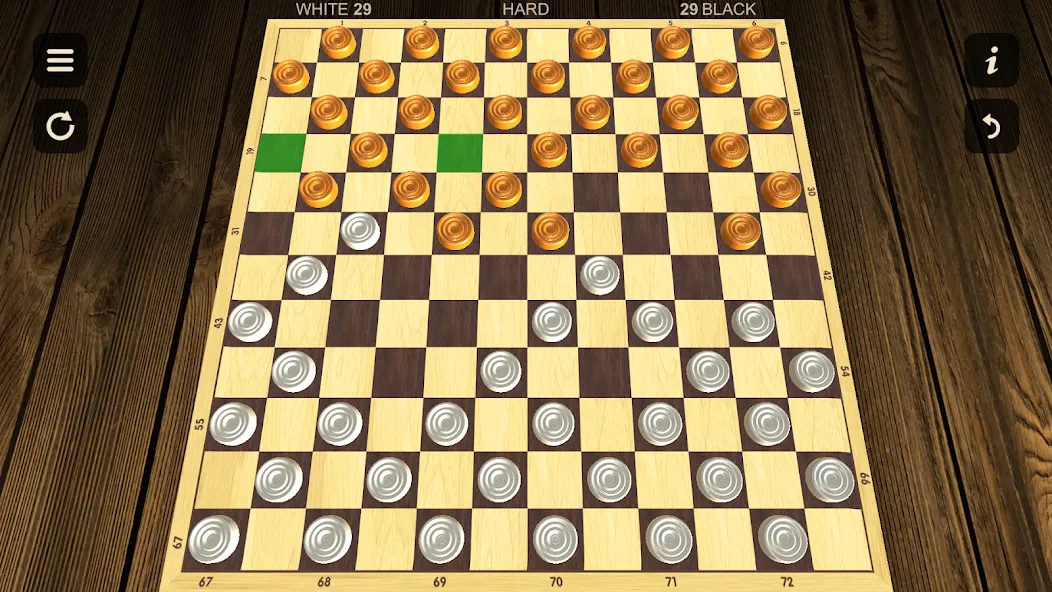 Скачать Checkers - Two player [MOD: игра вдвоём без ограничений] — скриншот 3