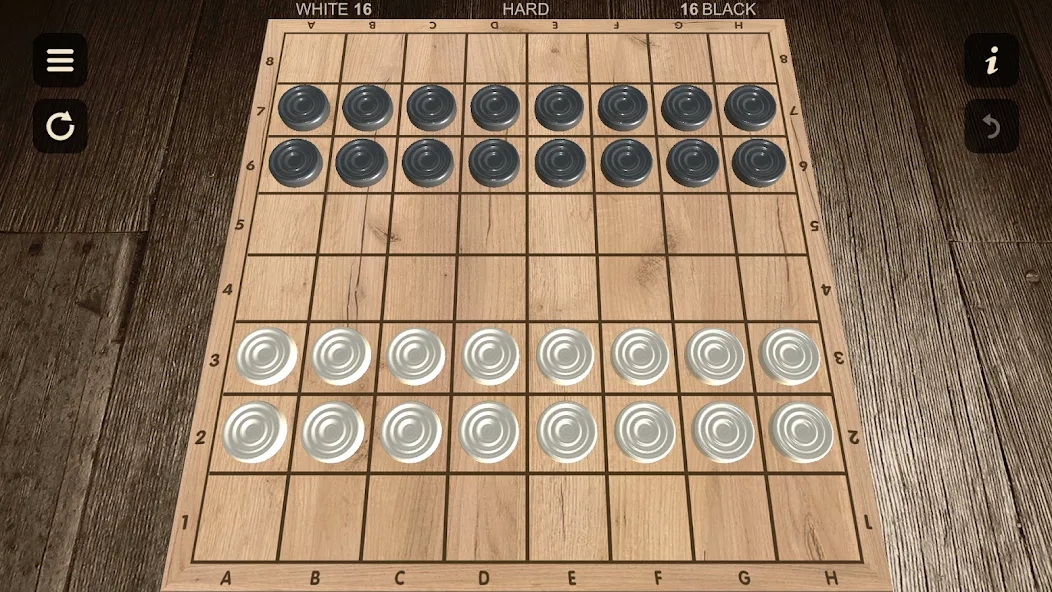Скачать Checkers - Two player [MOD: игра вдвоём без ограничений] — скриншот 4