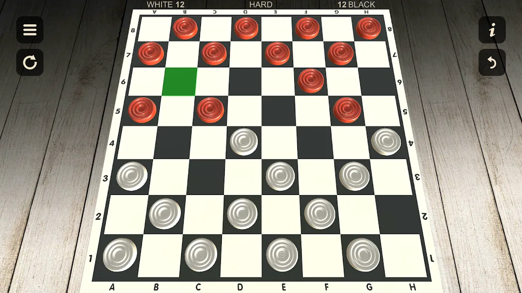 Скачать Checkers - Two player [MOD: игра вдвоём без ограничений] — скриншот 5