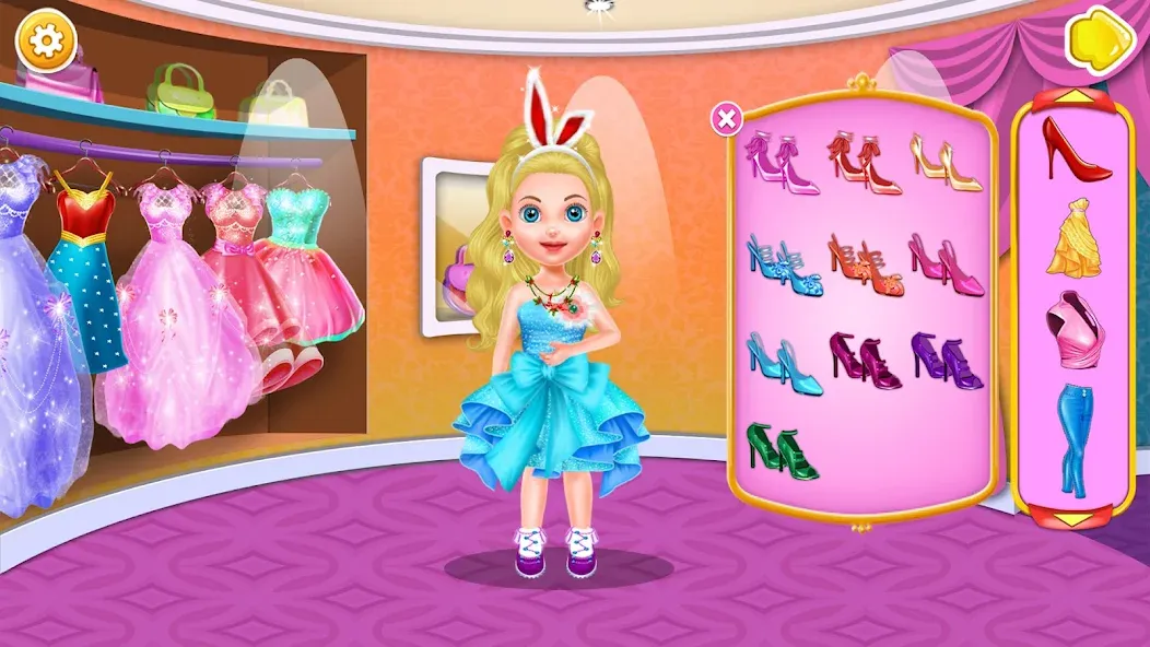 Взломанная Mall Shopping with Diana [MOD: открыты все магазины и уровни] на Андроид — скриншот 5