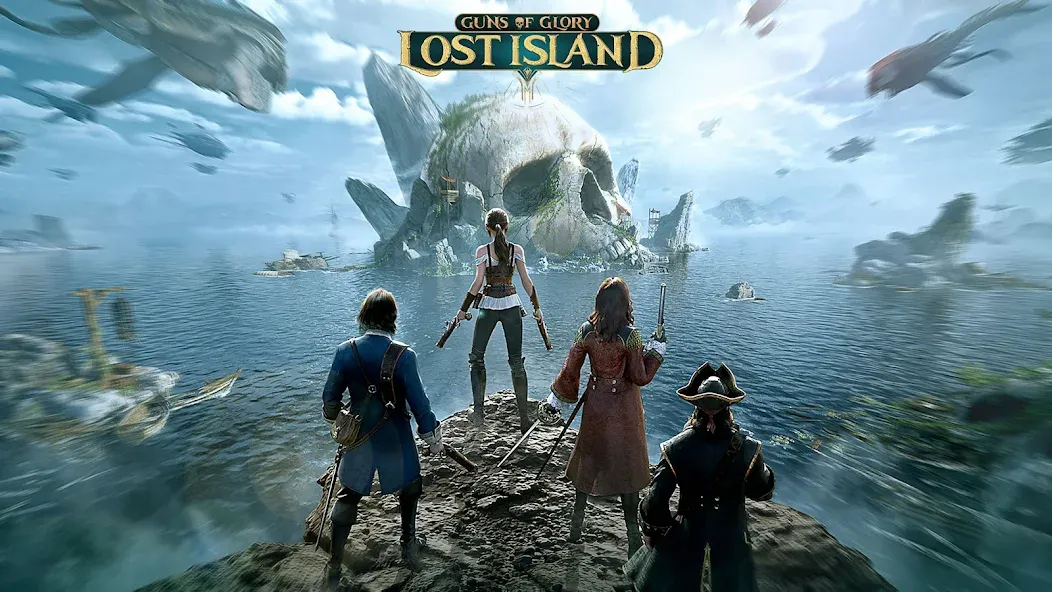 Guns of Glory: Lost Island [MOD: безлимитные ресурсы и ускоренное строительство] (Бесплатно / APK) — скриншот 1