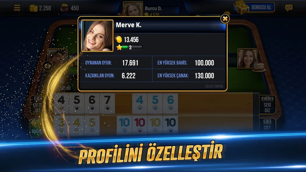 Tekel Okey [MOD: безлимитные монеты и подсказки] — Скачать бесплатно (APK) — скриншот 2