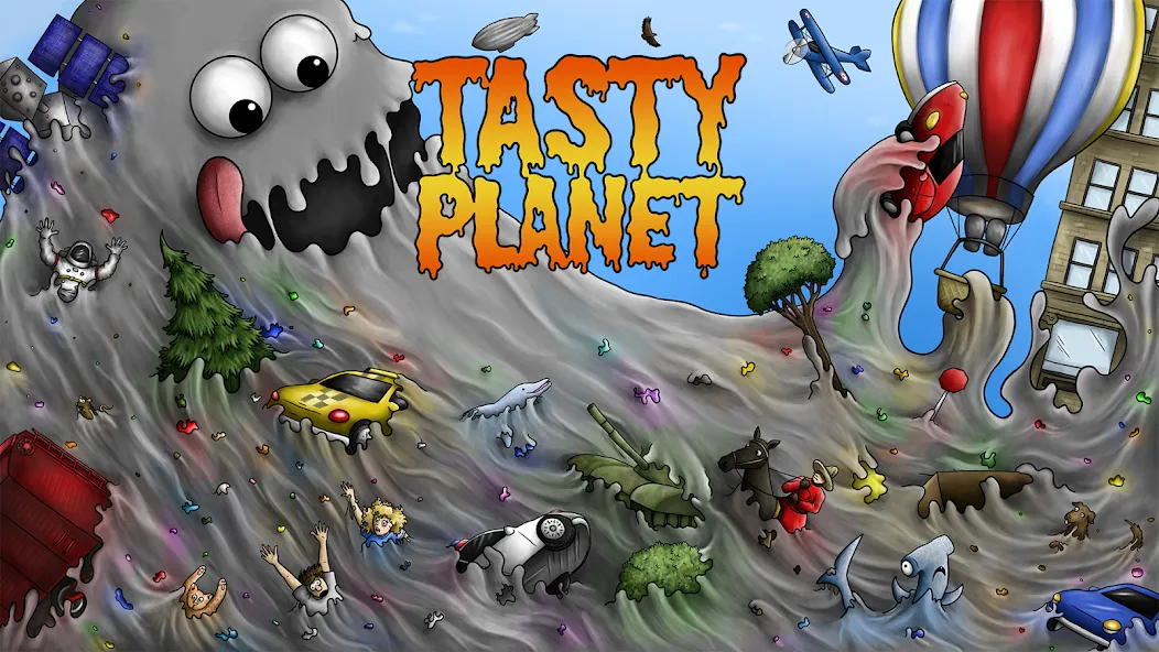 Tasty Planet Lite [MOD: поглощение объектов без ограничений] на Андроид — скриншот 5