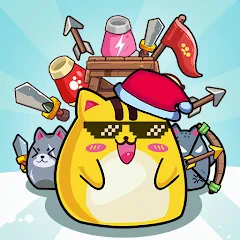 CatnRobot Idle TD: Battle Cat [MOD: безлимитные деньги и усиленные башни] — Скачать бесплатно (APK)