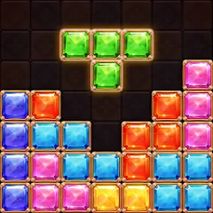 Puzzle Block Jewels [MOD: без рекламы и бесконечные подсказки] на Андроид