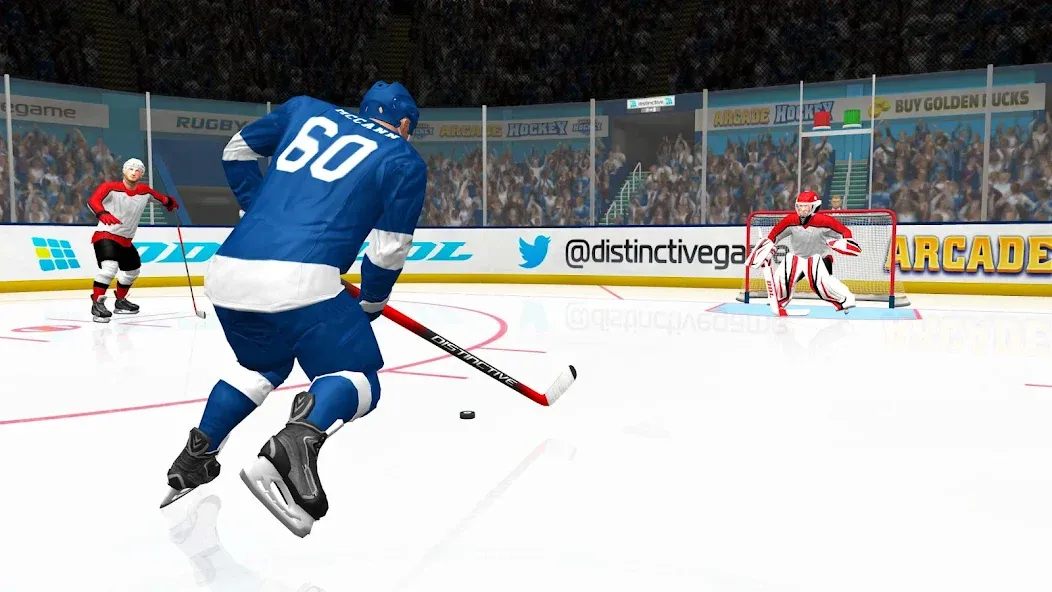 Hockey All Stars [MOD: безлимитные деньги и энергия] на Андроид — скриншот 3