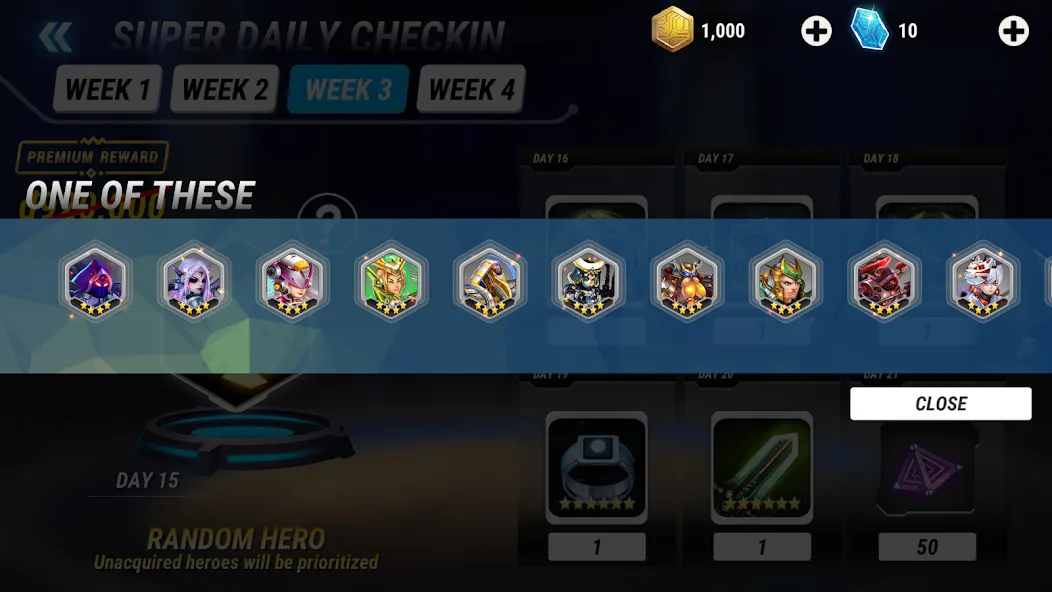 Скачать Heroes Infinity Premium [MOD: безлимитные деньги и премиум доступ] — скриншот 2