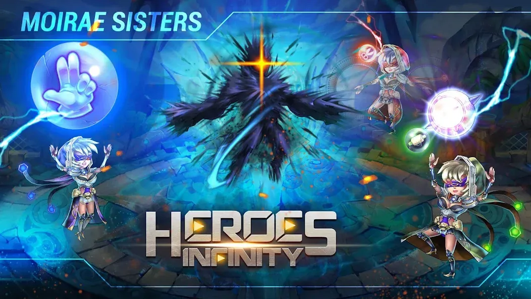 Heroes Infinity: Super Heroes [MOD: безлимитные деньги и энергия] на Андроид — скриншот 3