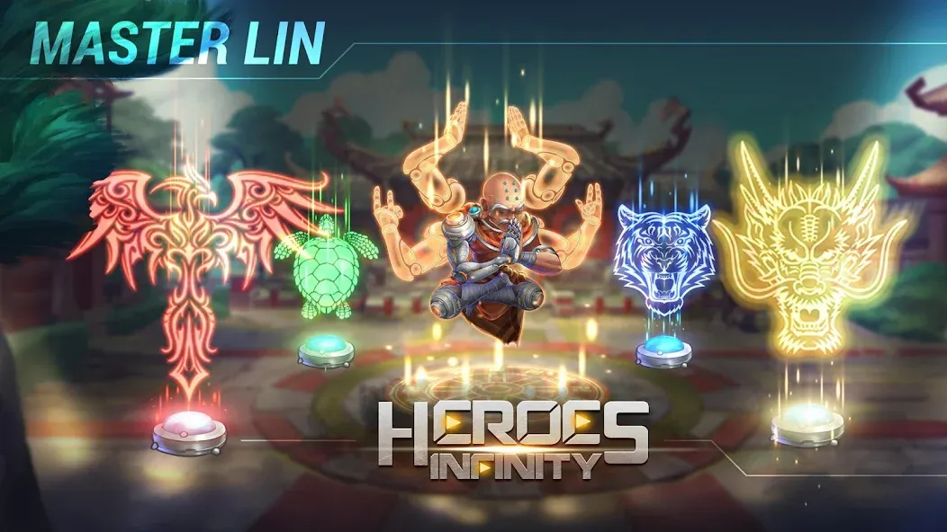 Heroes Infinity: Super Heroes [MOD: безлимитные деньги и энергия] на Андроид — скриншот 4