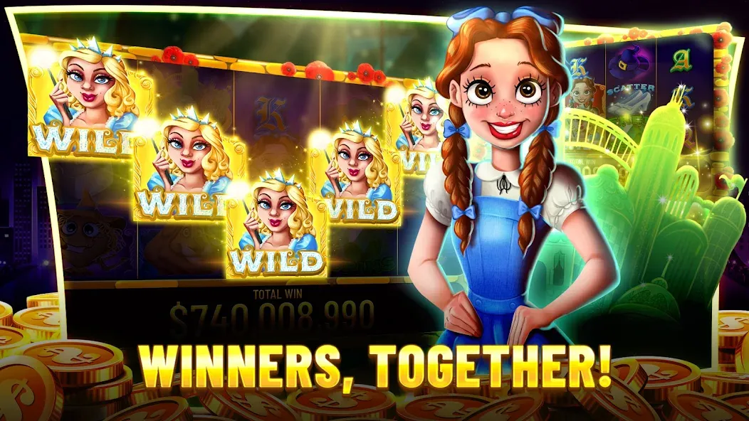 Скачать Best Casino™ Slots: 777 Casino [MOD: безлимитные монеты и джекпоты] — скриншот 1