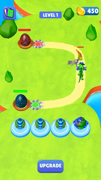 Dino Merge [MOD: много денег и алмазов] (Бесплатно / APK) — скриншот 1
