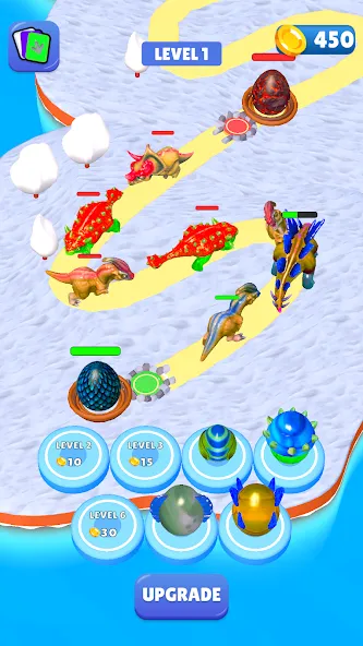 Dino Merge [MOD: много денег и алмазов] (Бесплатно / APK) — скриншот 3