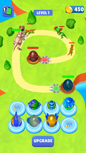 Dino Merge [MOD: много денег и алмазов] (Бесплатно / APK) — скриншот 4
