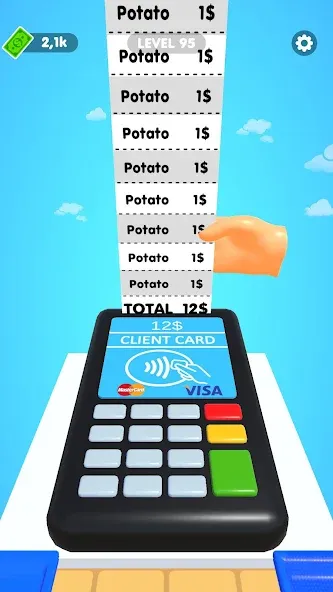 Скачать Potato Rush [MOD: безлимитные монеты и ускоренная прокачка] — скриншот 4