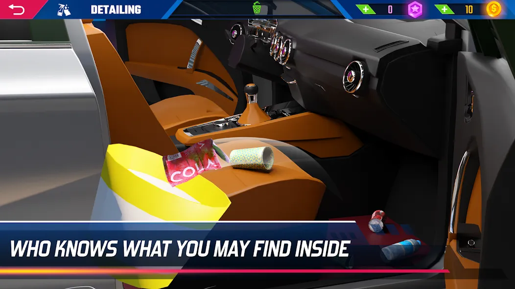 Скачать Car Detailing Simulator 2023 [MOD: безлимитные деньги и все машины] на телефон — скриншот 3