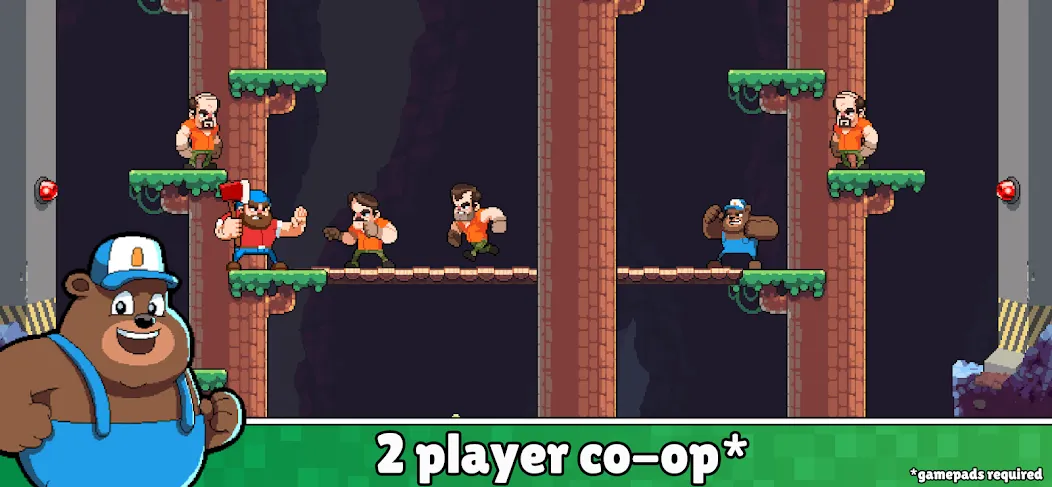 Timberman The Big Adventure [MOD: открыты все уровни и герои] — Скачать бесплатно (APK) — скриншот 5