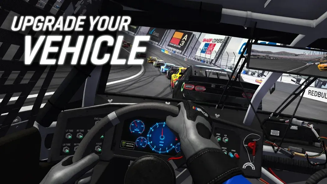 NASCAR Heat Mobile [MOD: безлимитные деньги и все машины открыты] (Бесплатно / APK) — скриншот 4