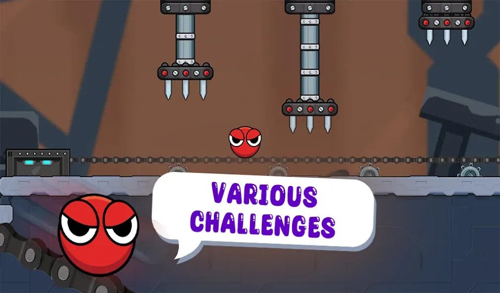 Скачать взлом Bounce Ball 6: Roller Ball 6 [MOD: безлимитные жизни и открыты все уровни] — скриншот 5