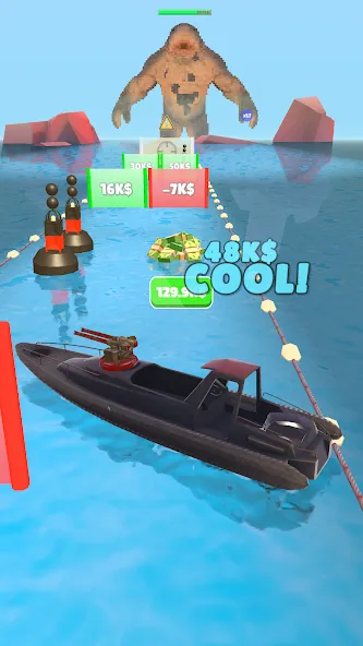 Boat Evolution [MOD: безлимитные деньги и топливо] (Бесплатно / APK) — скриншот 2