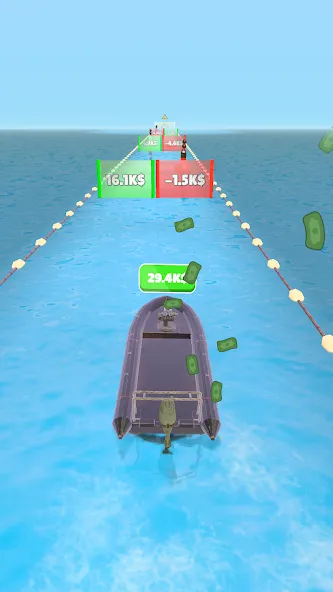 Boat Evolution [MOD: безлимитные деньги и топливо] (Бесплатно / APK) — скриншот 5