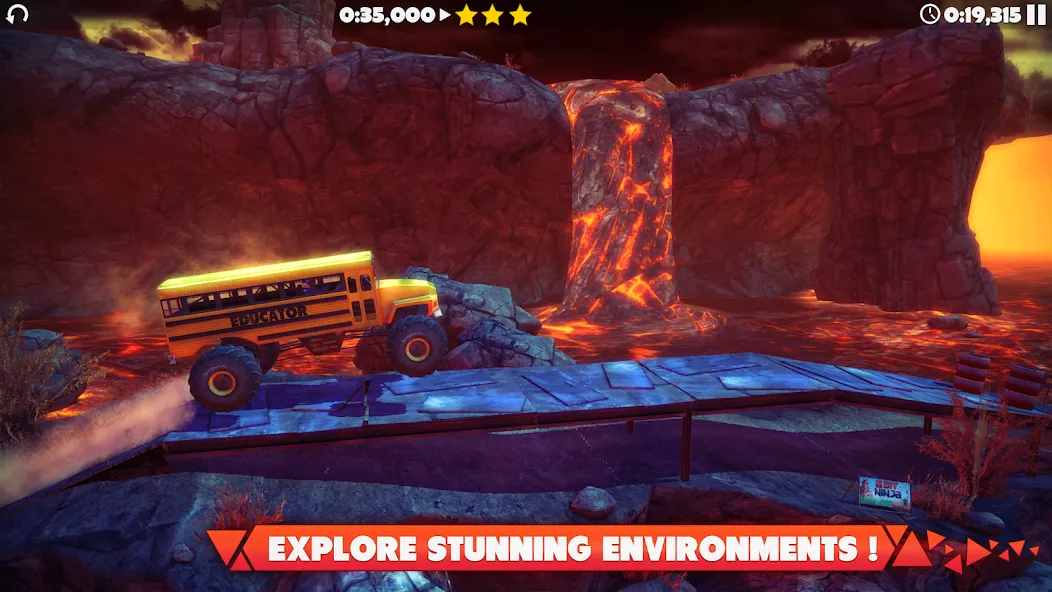 Offroad Legends 2 [MOD: безлимитные деньги и топливо] (Бесплатно / APK) — скриншот 4