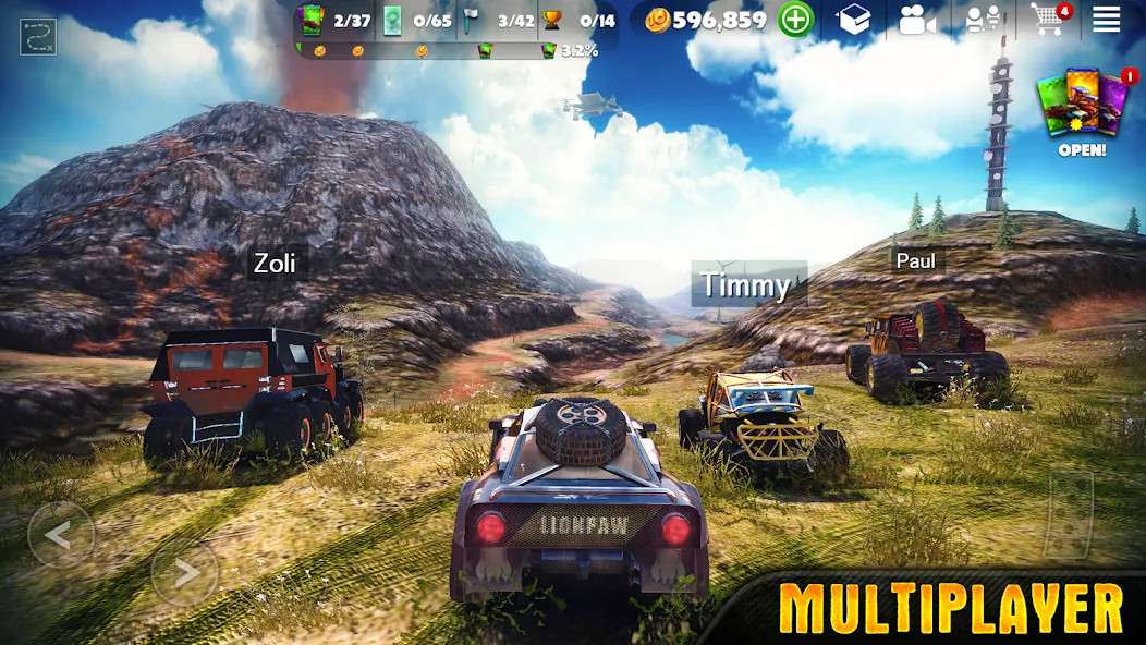 Скачать взлом OTR - Offroad Car Driving Game [MOD: безлимитные деньги и топливо] — скриншот 3