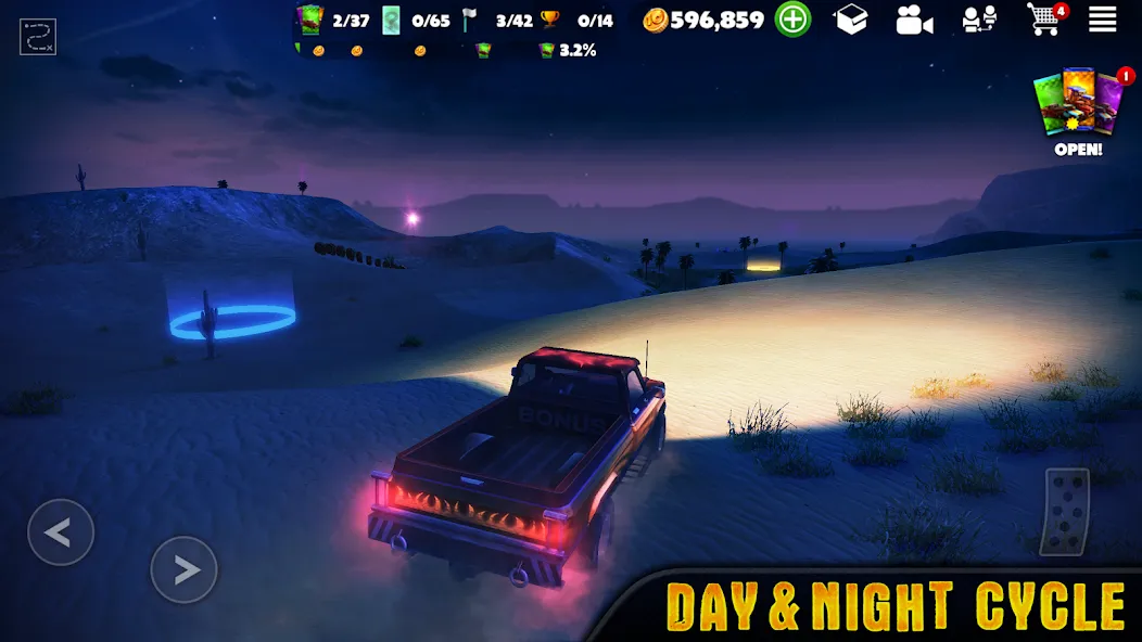 Скачать взлом OTR - Offroad Car Driving Game [MOD: безлимитные деньги и топливо] — скриншот 4