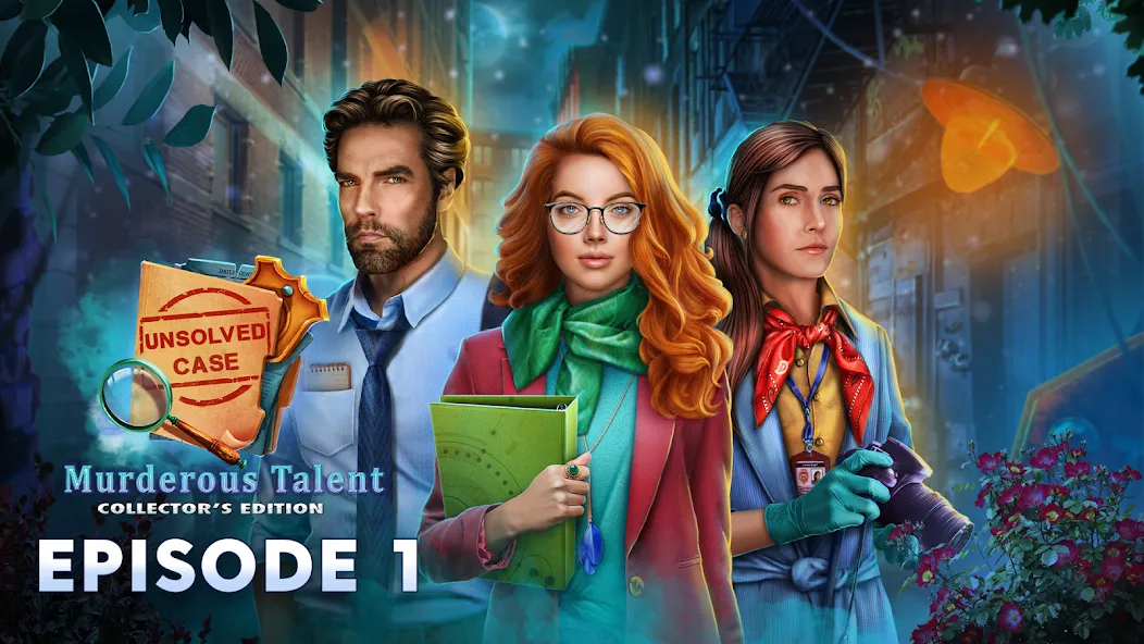 Скачать взлом Unsolved Case: Episode 1 f2p [MOD: бесплатный доступ и открытые уровни] — скриншот 1