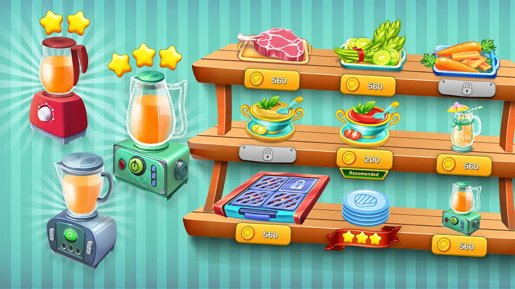 Food Cooking: Chef Restaurant [MOD: безлимитные деньги и все блюда открыты] на Андроид — скриншот 5