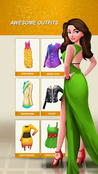 Girls Dress Up: Makeup Games [MOD: безлимитные монеты и все наряды] — Скачать бесплатно (APK) — скриншот 3
