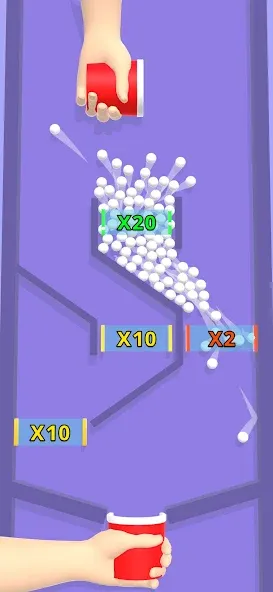 Скачать Bounce and collect [MOD: безлимитные мячи и легкий сбор] — скриншот 1