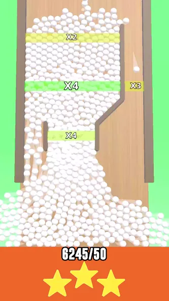 Скачать Bounce and collect [MOD: безлимитные мячи и легкий сбор] — скриншот 5