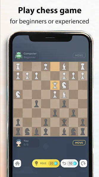 Chess: Classic Board Game [MOD: шахматы без рекламы и ограничений] — Скачать бесплатно (APK) — скриншот 4