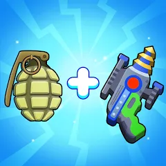 Скачать Merge Weapons：Air Island TD [MOD: много денег и ресурсов] на телефон
