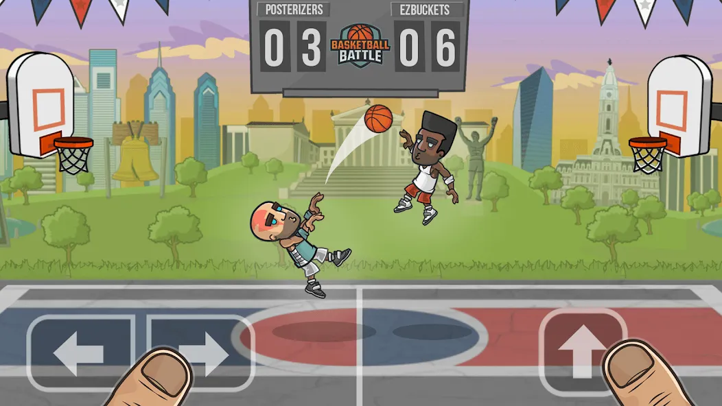 Скачать Basketball Battle [MOD: безлимитные монеты и энергия] на телефон — скриншот 1