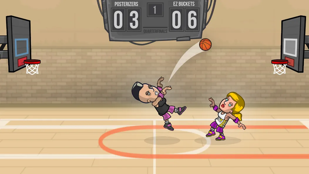 Скачать Basketball Battle [MOD: безлимитные монеты и энергия] на телефон — скриншот 4
