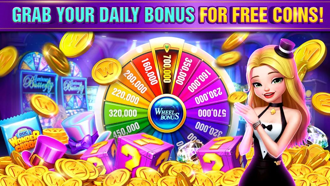 Скачать взлом DoubleU Casino™ - Vegas Slots [MOD: безлимитные монеты и бонусы] — скриншот 2
