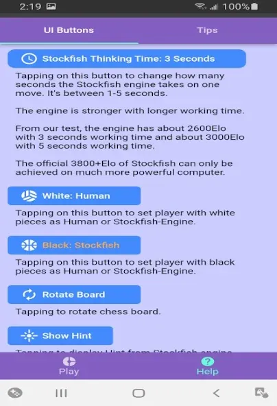 Chess With Stockfish 16 [MOD: усиленный шахматный движок и анализ партий] последняя версия — скриншот 4