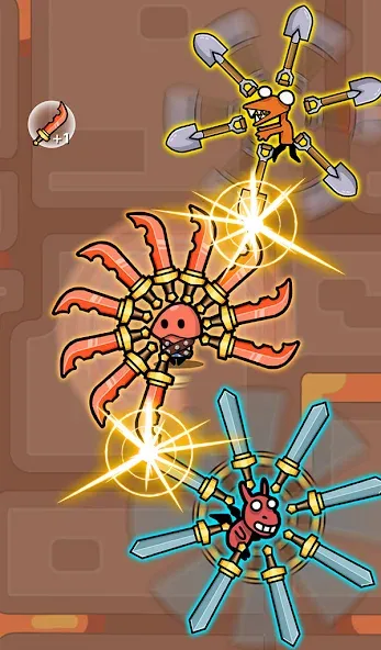 Little Hero: Survival.io [MOD: безлимитное здоровье и мощное оружие] на Андроид — скриншот 5