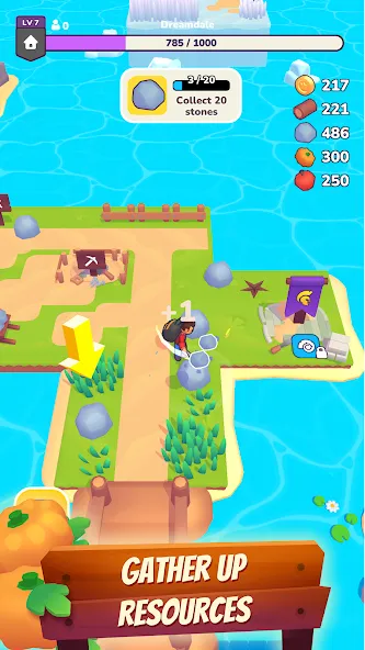 Dreamdale - Fairy Adventure [MOD: безлимитные монеты и ресурсы] (Бесплатно / APK) — скриншот 3